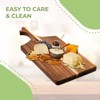 Sisson Distribution Cheese & Charcuterie Board - Eco-Friendly Wooden Serving