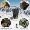 UNIQOCK Trail Adjustable Leg Gaiters,Snow Boot Guard Gators,Shoe Gaiters,Sandproof,Waterproof Hiking