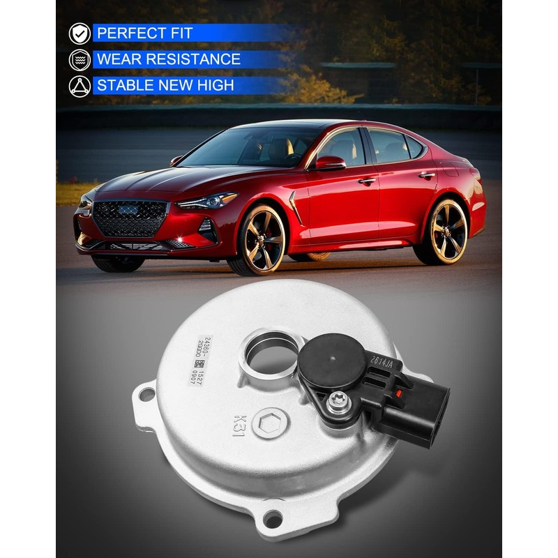 24360-2GGD0 Engine Variable Valve Timing VVT Solenoid 2.0L+2.4L Compatible with
