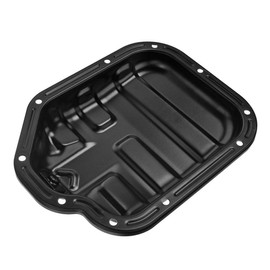 A-Premium Lower Engine Oil Pan Sump with Drain Plug Compatible with Nissan 350Z Infiniti G35 2003-2006 FX35 2003-2008 M35 2006-2008 3.5L Gas Replace# 111104P110