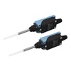 2 Pcs Spring Momentary Limit Switch Self Reset IP66 Flexible