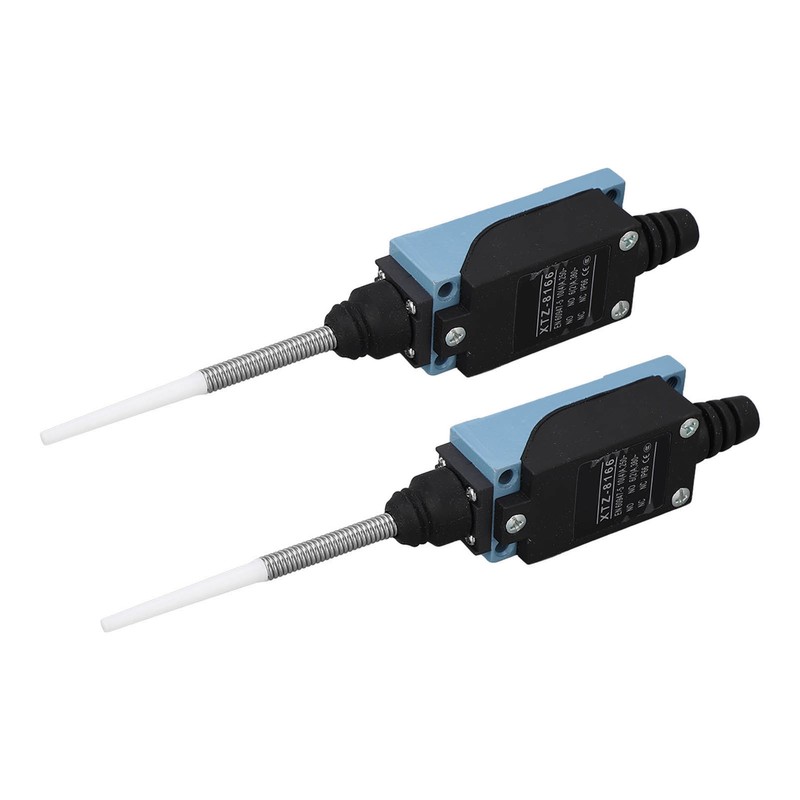 2 Pcs Spring Momentary Limit Switch Self Reset IP66 Flexible