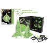 Magna-Tiles Glow - Juego de construcción magnética de 16 Piezas,