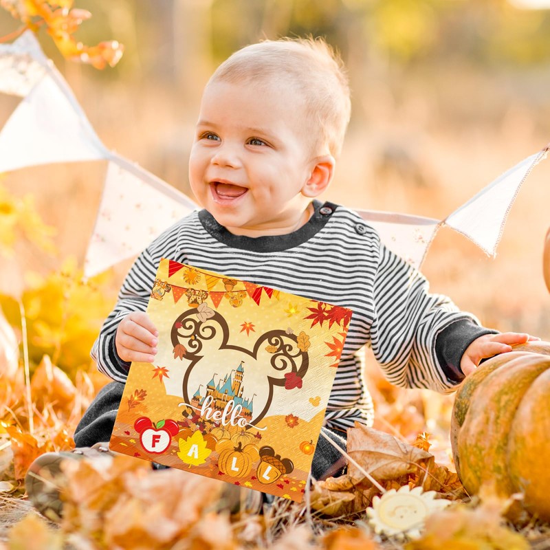 Fall Theme Napkins