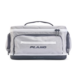 Plano Weekend 3700 Tackle Bag, Cutting-Edge Fishing Tackle Bag, Molded Waterproof Base, Spacious Storage, Die Cut Tool Sleeves, Daisy Chain Attachment Points