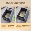 MEEXPAWS Cat Litter Box Enclosure Furniture Hidden, Cat Washroom Bench