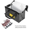 Battery Safe Bag ExplosionProof Fireproof Lipo Battery Storage Bag for