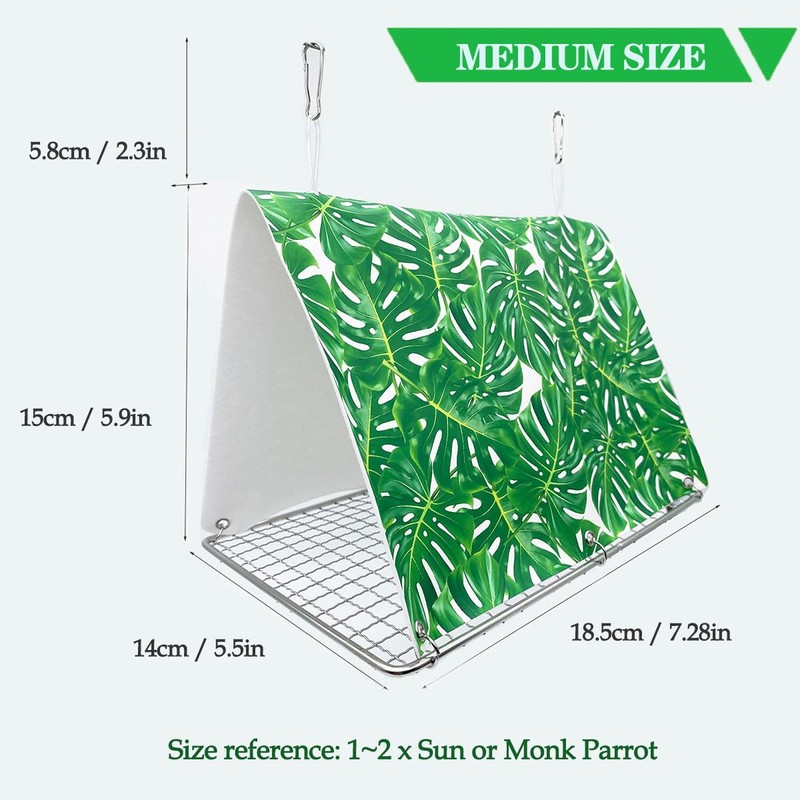 Paxikaka Cool Bird Hammock Tent Hanging Stainless Steel Mesh Mat