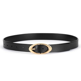 YooAi Belts for Women Fashion Leather Waist Belt for Jeans Pants Dresses Black S 95