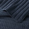 ROARINGWILD Navy Blue King Size Quilt Bedding Sets with Pillow