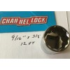 CHANNELLOCK 9/16" x 3/8" DR STANDARD SOCKET 12 Point Free