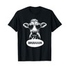 BRUH cow Funny cow Lover BRUUUH Meme Saying Slang T-Shirt