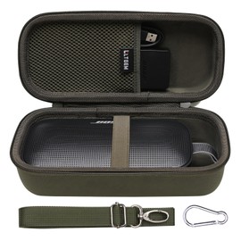 LTGEM Case for Bose Soundlink Flex Bluetooth Portable Speaker,Hard Storage Travel Protective Carrying Bag, Green
