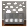 MacDecal.de Clouds Set of 16 Large Cloud Wall Stickers, Wall