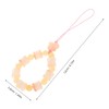 Gatuida Natural Cellphone Wrist Strap Phone Charm Beads Lanyard Key