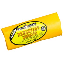 Don Miguel Individually Wrapped Sausage Egg Cheese Burrito , 7-Ounce (Pack of 12)