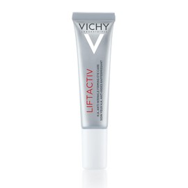Vichy Liftactiv Crema Contorno Ojos Anti-Edad, Efecto Lifting 360°, 15 ml | Tratamiento anti-edad que corrige las arrugas, reduce las bolsas, las ojeras y tensa los párpados. Ideal para ojos sensibles