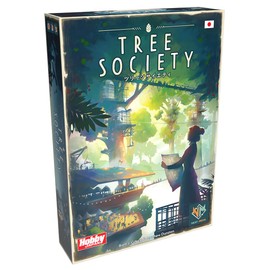 Hobby Japan Tree Society, Japanese Version (2-4 Players, 45 Minutes, For 8 Years Old and Up) Board Game
