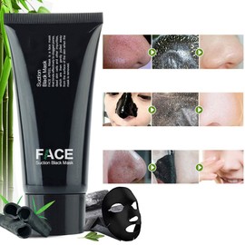 Blackhead Remover Mask, FaceApeel-Peel Off Black Head Acne Treatments,Face Cleaning Mask+Spoon