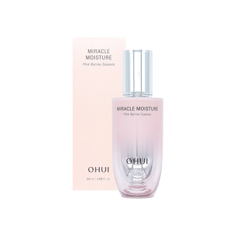 Ohui Miracle Moisture Pink Barrier Essence 50ml Ceramide Moisture Essence