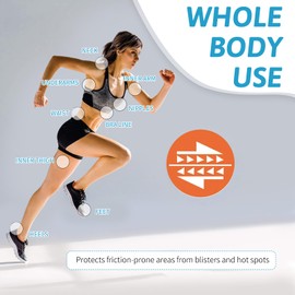 Anti Chafing Cream 2 PCS Anti Chafe Stick Chafing Stick Anti-Chafing Gel Waterproof Chafe Stick Anti Chafe Balm, Anti Friction Stick for Heel, Lower Arm, Thigh, Legs, Skin Protection - 23g
