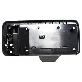 For Chevy Express 2003 04 05 06 2007 Door Handle | Exterior | w/Integral License Bracket | Textured Black | Replacement For GM1820106 | 15269298, 23489985