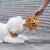 Qdan Christmas Interactive Dog Soccer Balls with Straps - Tug