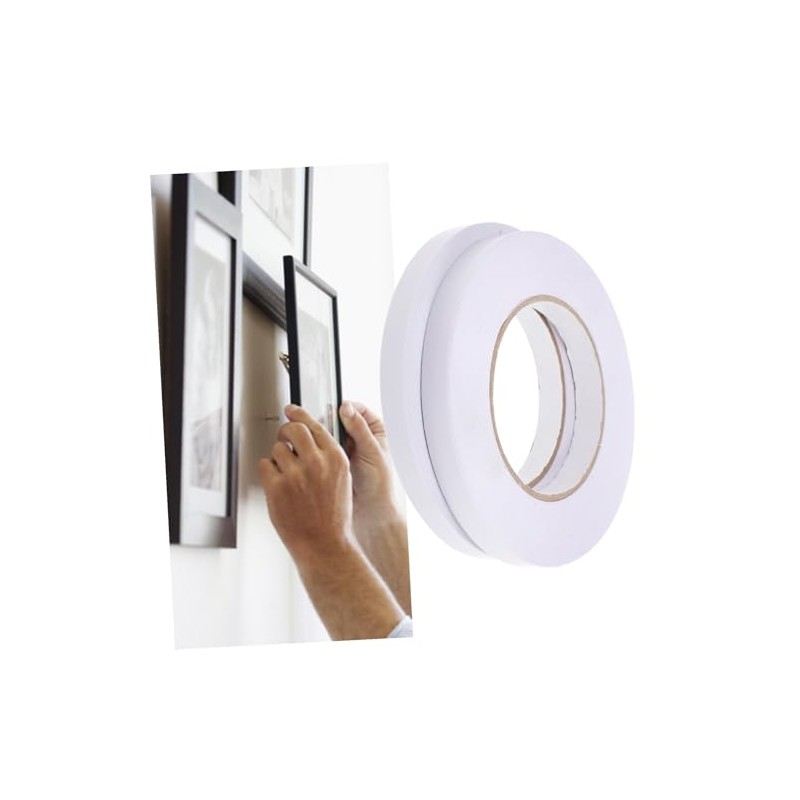 Homoyoyo 2rollos Cinta Adhesiva De Doble Cara Rollo Resistente y