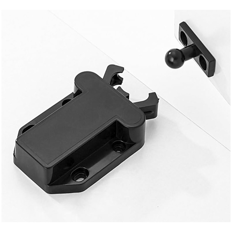 UPEYXDQR 4 Pack Touch Latch Safe Push Latch Safe Push