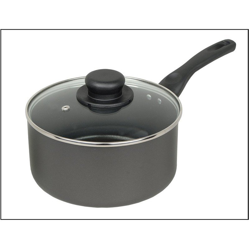 Bronze Collection FS020 Non Stick Sauce Pan and Lid, 20