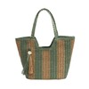 HuiYStar Large Straw Beach Bag for Women Summer Travel Braided