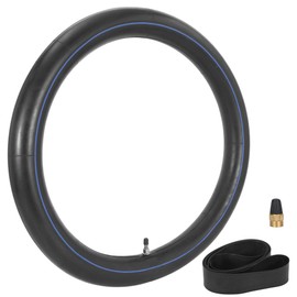 70/100-17 Pit Bike Tube,2.5mm Thickened Inner Tubes 2.75-17 with 17 inch Rim Strip TR4 Straight Valve Stem for Motocross Enduro Use