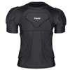 TUOY New Football Rib Chest Protector Shirt Padded Compression Shirts