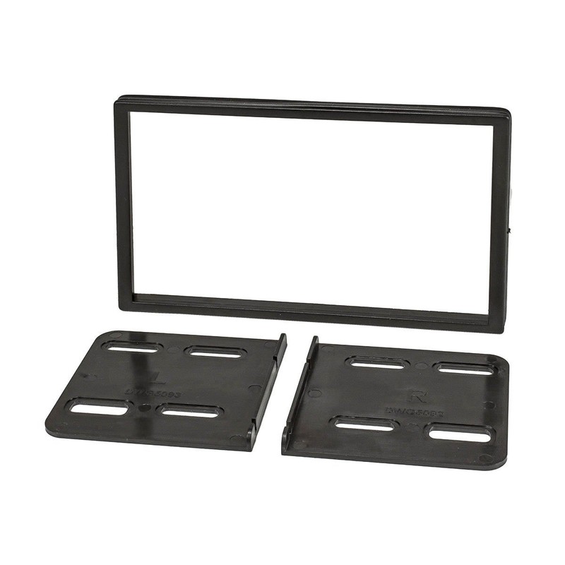 tomzz Audio 2433-016 Double DIN Radio Faceplate Compatible with Mazda