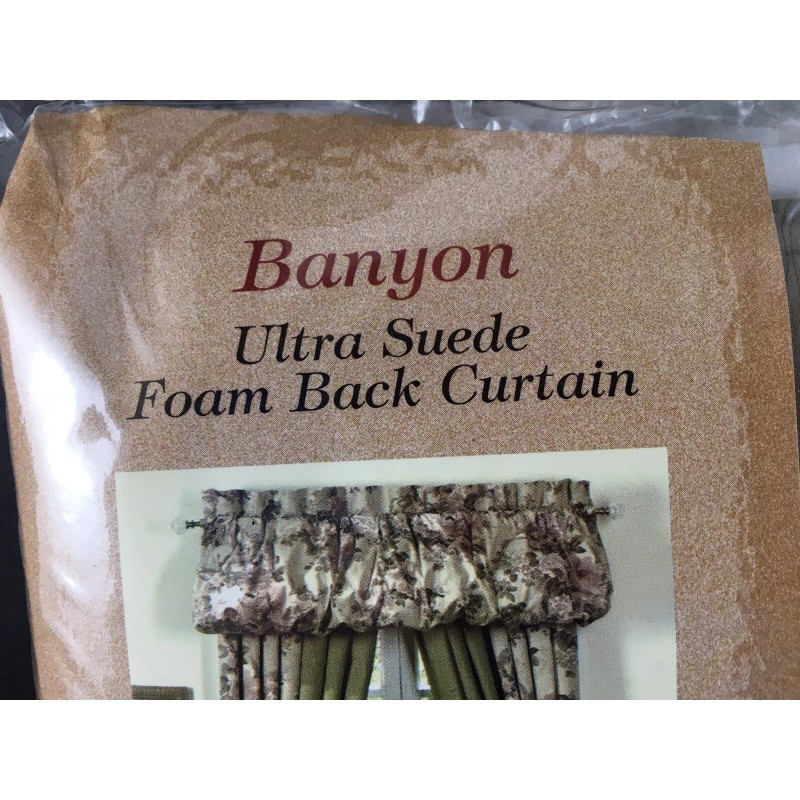 Arley (1)Vintage Rod Pocket Panel 42”x84” Solid/Stripe Panel Foam Back