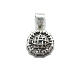 Kleiner sterling silber keltischer anhänger charms 925 PE001292 Empress