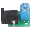 4Pcs DC Connector, 5.5x2.1mm to 2P 5.08mm Power Adapter Board