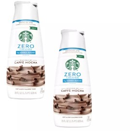 Califia Farms Starbucks Zero Added Sugar Creamer - Cafe Mocha 28 oz - pack of 2