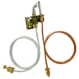 MCAMPAS LP Propane Gas Water Heater Pilot Assembly Includes Pilot Thermocouple and Tubing.24 Inch