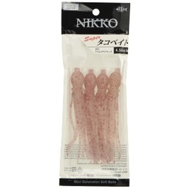 NIKKO KASEI (Nikko Chemicals) lure Super octopus bait 4.5 Kei uneven Clear Red
