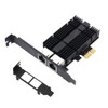 2.5gb Network Card,Dual Port PCIe Ethernet Network Adapter to 2.5