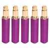 5pcs Travel Spray Bottles Eletrolytic Aluminium 12ml Refillable Perfume Bottles