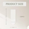 Mzario 120 Pieces Poster Strips Heavy Duty,Picture Hanging Strips,Remove Without