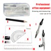 Geometry Math Kit Set Compass and Protractor Set School Drawing