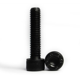 GUTEBANG M5 x 20mm Socket Head Cap Screws Bolts Metric Machine 12.9 Grade Alloy Steel Hex Socket Screw, Black Oxide Finish, Fully Threaded, 50PCS, M5 x 20mm(50PCS)