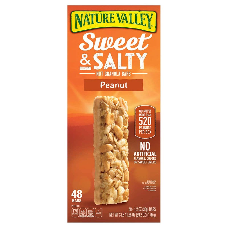 Nature Valley Granola Bars 48 Count Value Box (Peanut 1.2
