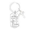 MADHAHEFU Christian Keyring Bible Verse Keyring Inspirational Keyring Gifts for