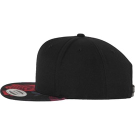 Flex fit Hat Roses Snapback Multi-Coloured blk/Red Size:One Size