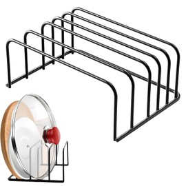 Chopping Board Holder with 5 Compartments, Chopping Board Holder, Kitchen Organiser, for Chopping Boards, Baking Trays, Trays