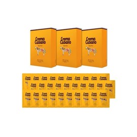 Meoncell JAMINKYUNG Crema Cavallo Horse Oil Mask 25g 3 boxes (30 sheets) NONE / 메온셀 JAMINKYUNG 크레마카발로 마유 마스크 25g 3박스 (30매) NONE